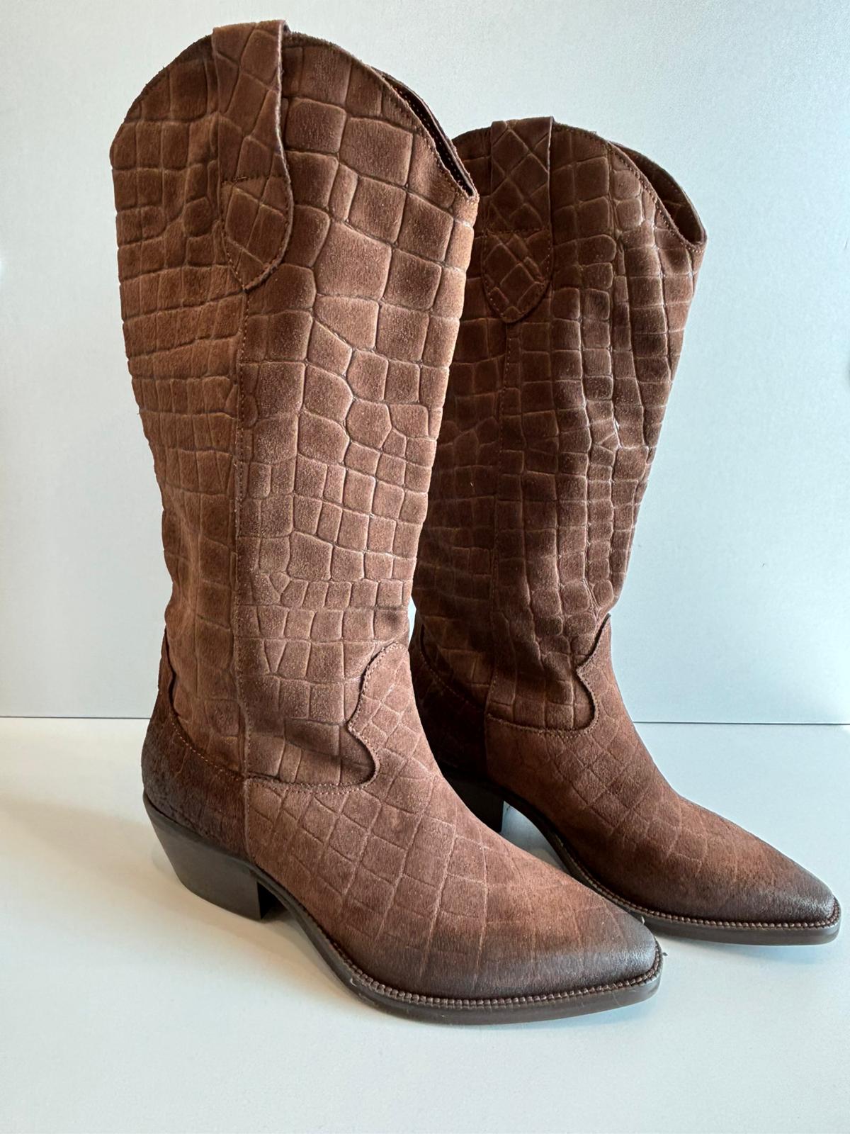 DIVINE FOLLIE- TEXANO IN STAMPA COCCO 9240
