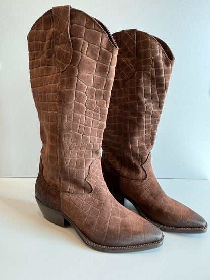 DIVINE FOLLIE- TEXANO IN STAMPA COCCO 9240