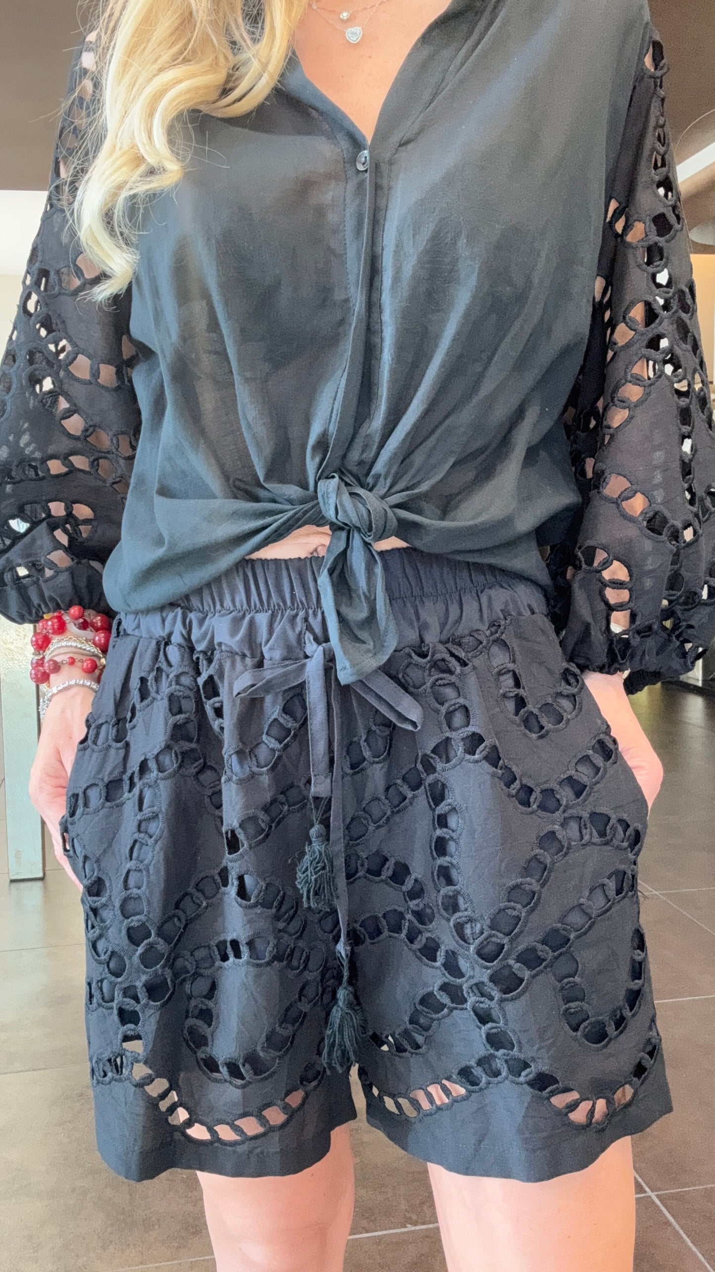 MOTEL- PANTALONCINO S26P38