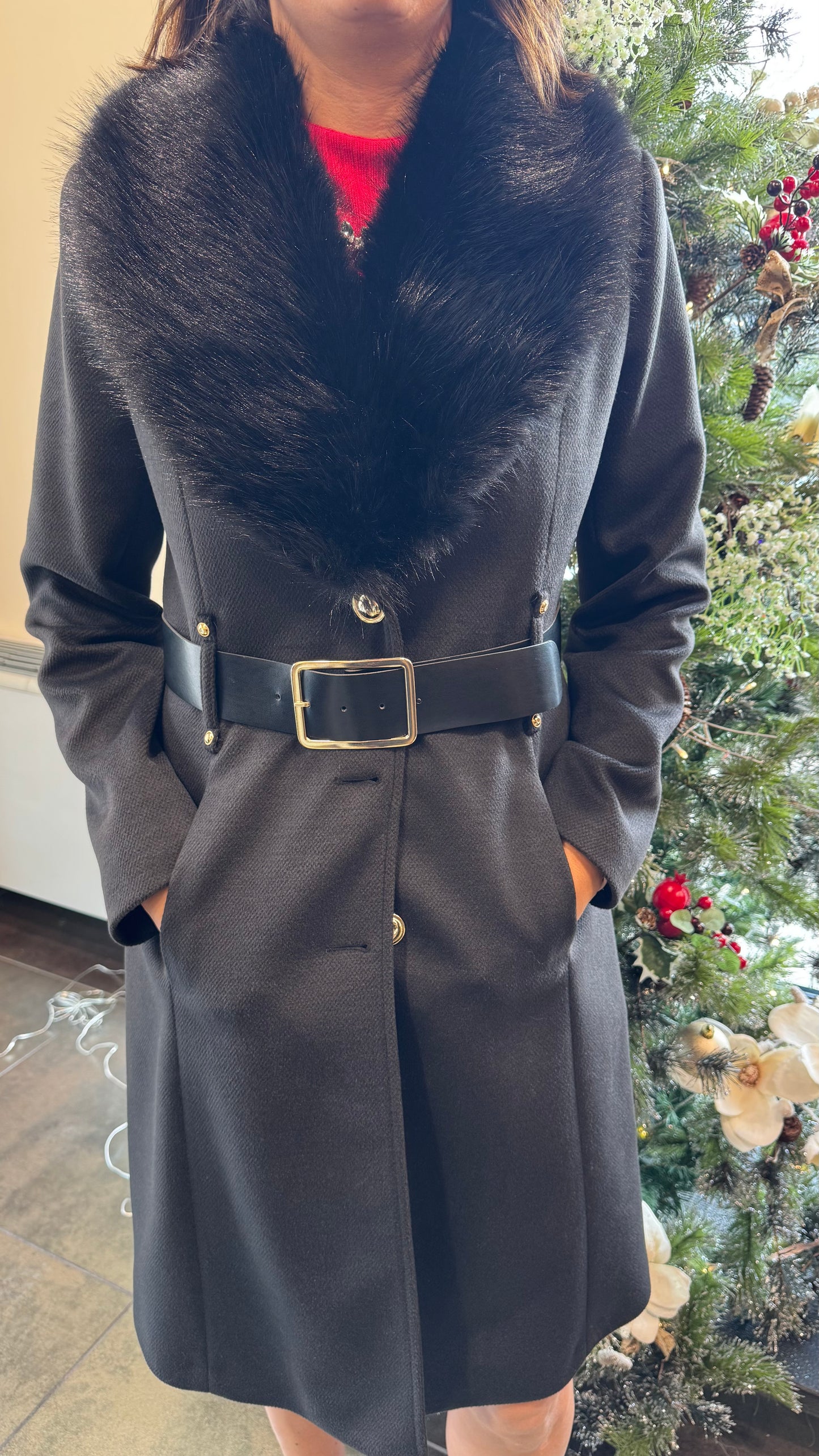 RINASCIMENTO -CAPPOTTO CFC0126729 (NERO)