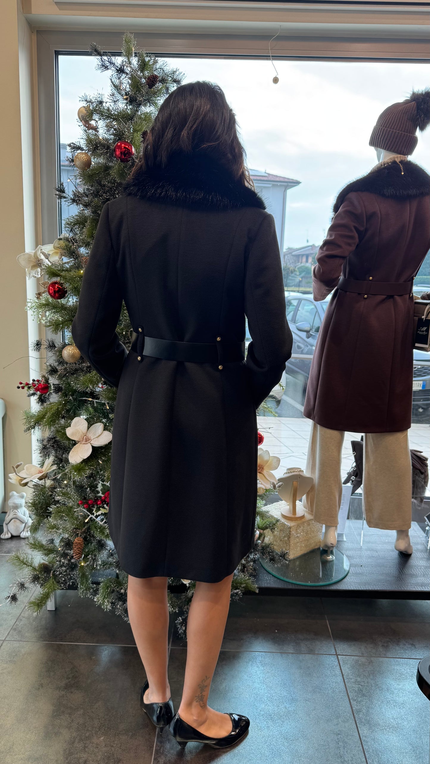 RINASCIMENTO -CAPPOTTO CFC0126729 (NERO)