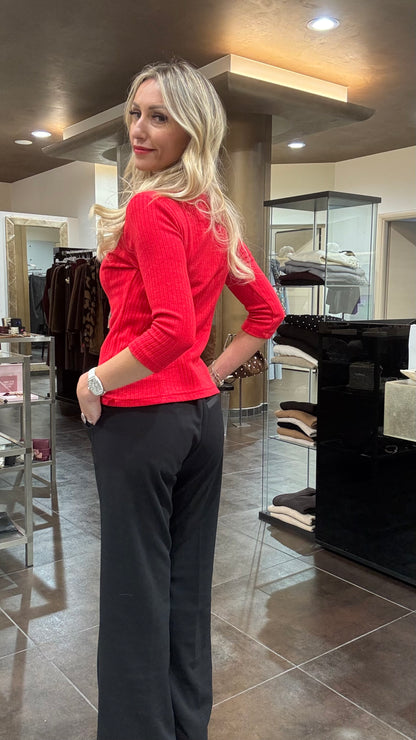 IMPERIAL- PANTALONE P3E9KAW (nero)