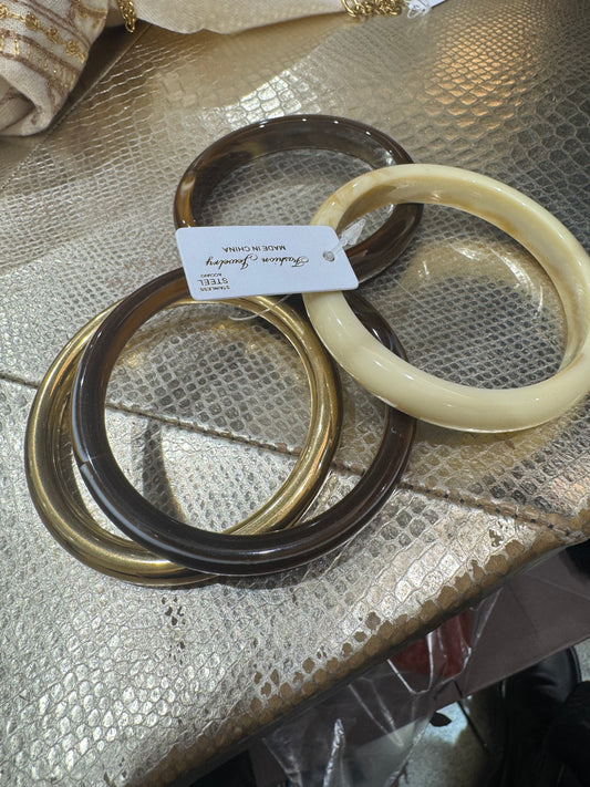 BRACCIALI RESINA MARRONE