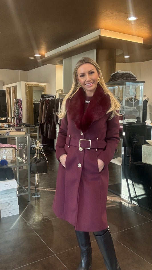 RINASCIMENTO -CAPPOTTO CFC0126729 bordeaux