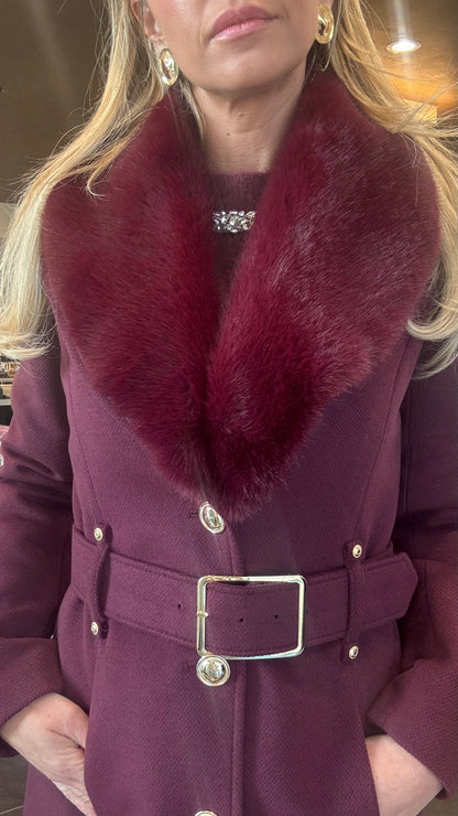 RINASCIMENTO -CAPPOTTO CFC0126729 bordeaux