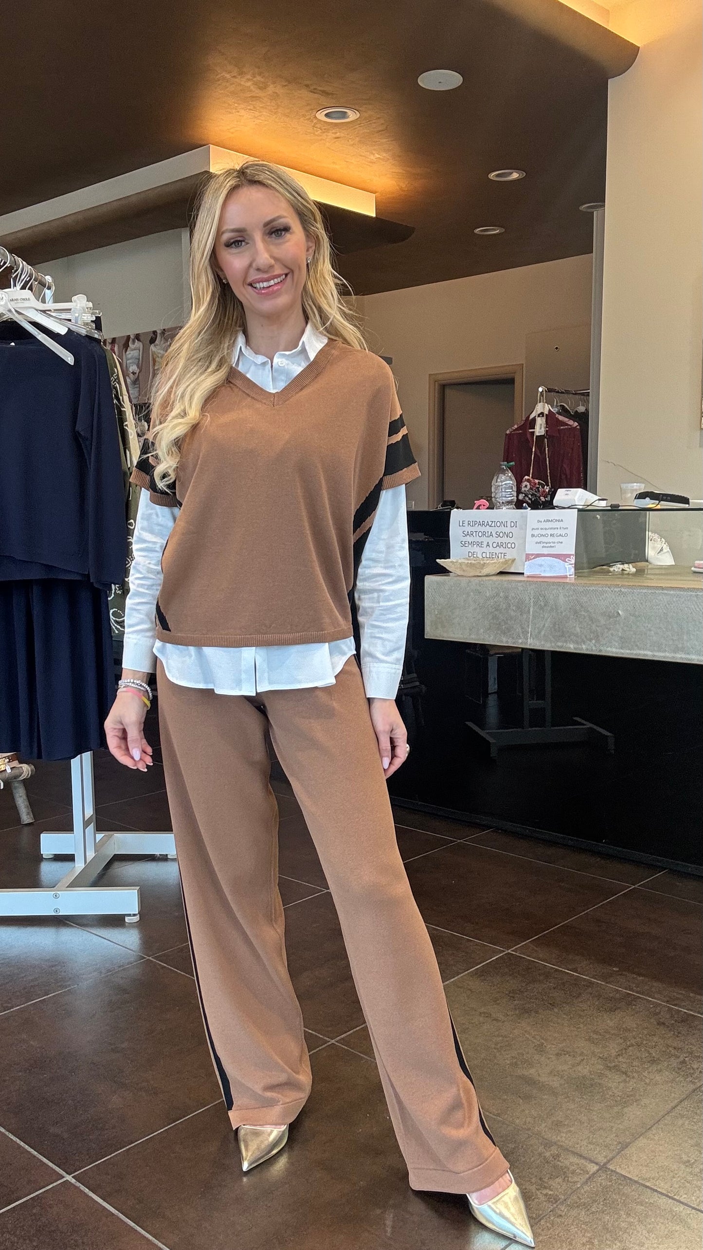 KONTATTO- PANTALONE 3M1553C