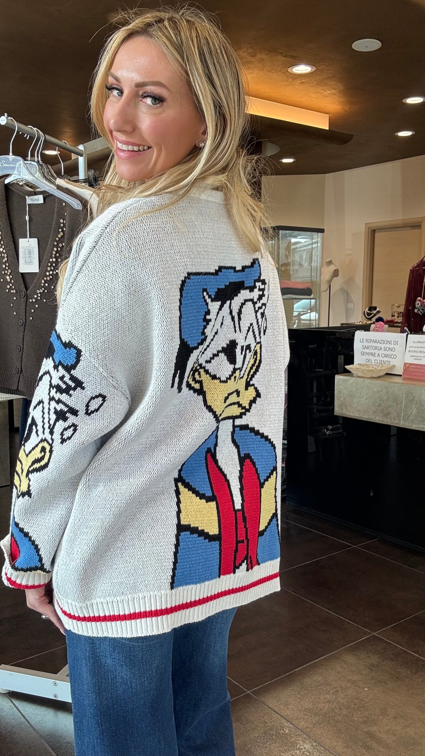 SOUVENIR - CARDIGAN PAPERINO