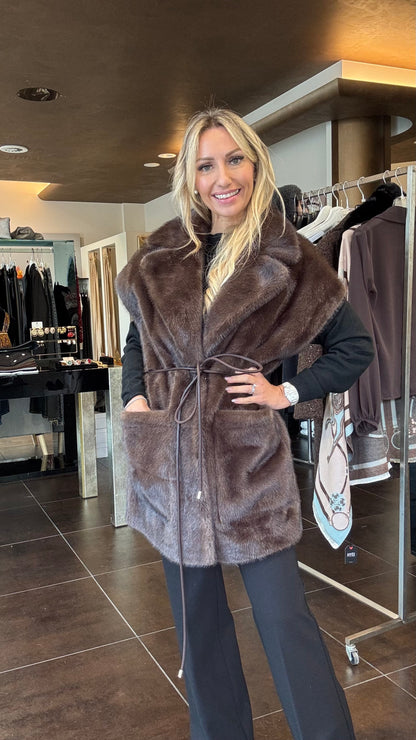 GILET ECOPELO- RINASCIMENTO CFC0127131