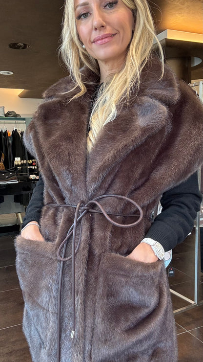 GILET ECOPELO- RINASCIMENTO CFC0127131
