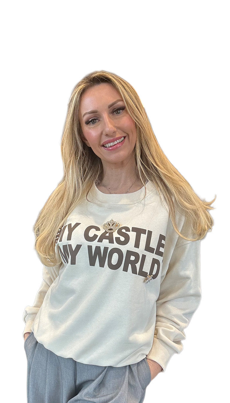 VICOLO- FELPA RAB0217