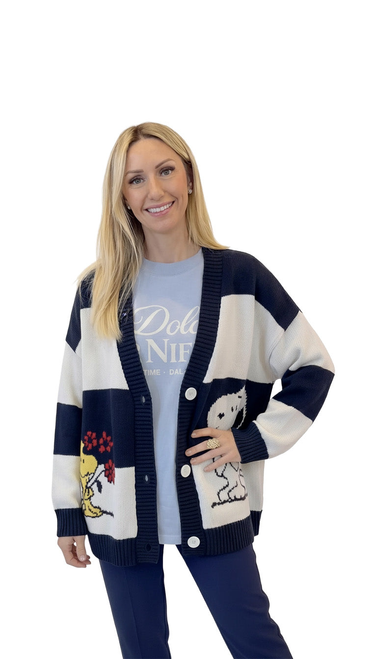 SOUVENIR- CARDIGAN SNOOPY